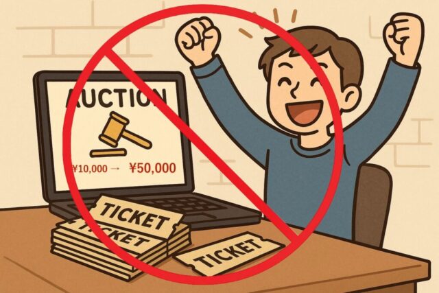 【チケット高額転売】AIは否定的見解